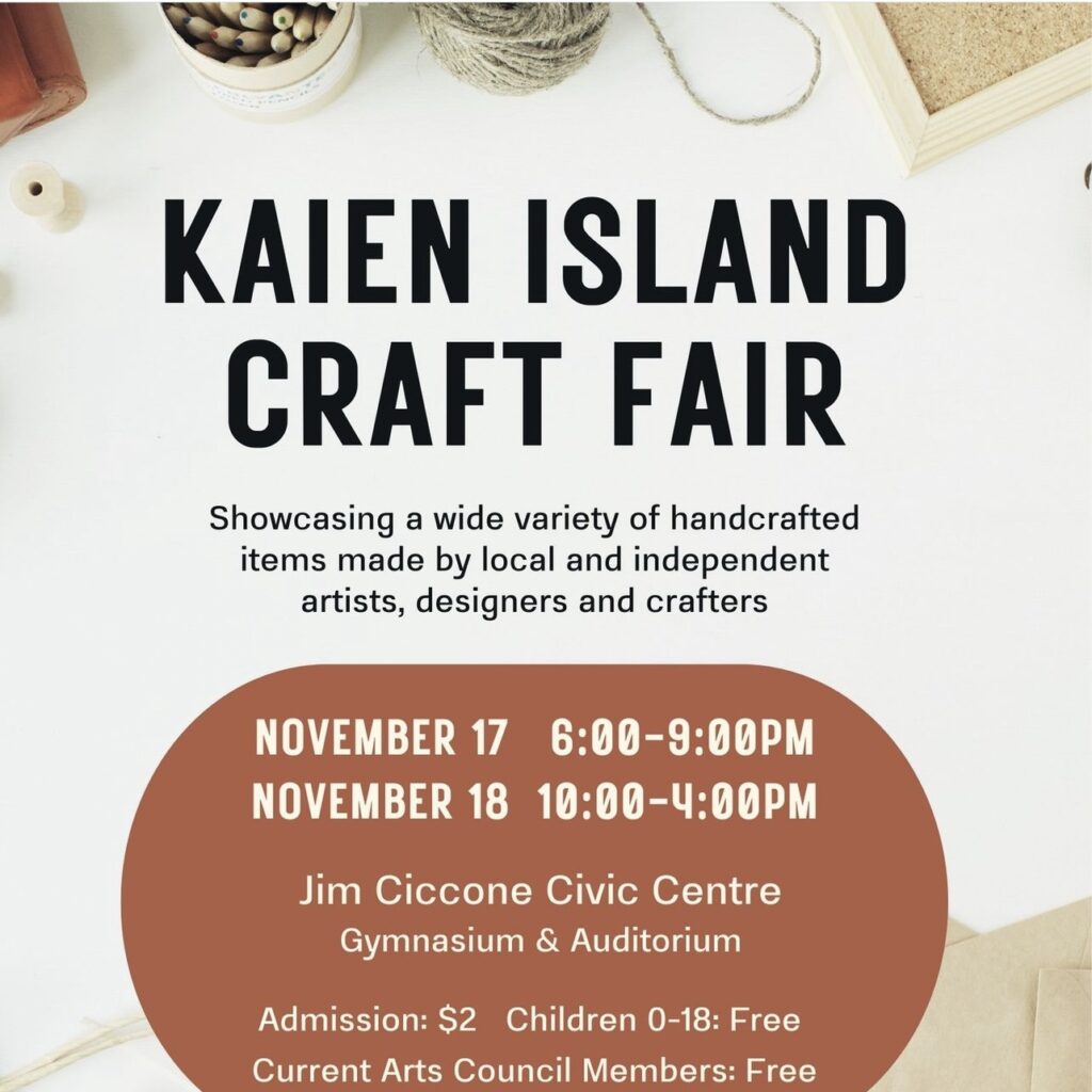 Kaien Island Craft Fair Events Visit Prince Rupert